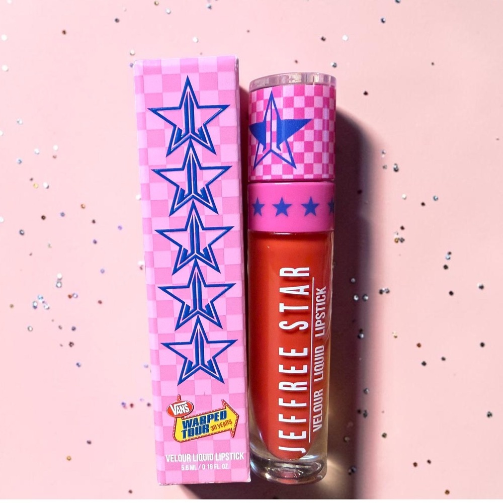 Jeffree Star Cosmetics x Vans Warped Tour‎ Velour Liquid Lip – "Warped Tour Red"
